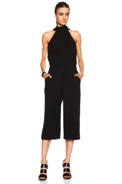 McQ Alexander McQueen Black Jumpsuit Size 44 $740