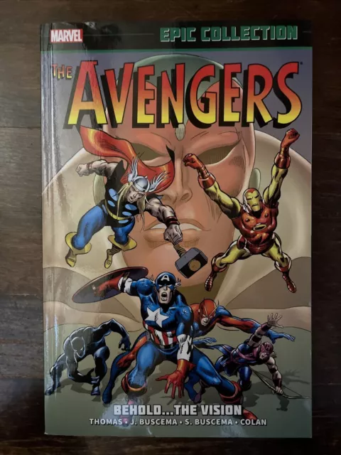 Avengers - Behold... The Vision - Epic Collection Vol.4 - 1st Printing OOP