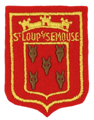 patch/crest embroidered Ecusson brodé ♦ ♦ MONTELIMAR 
