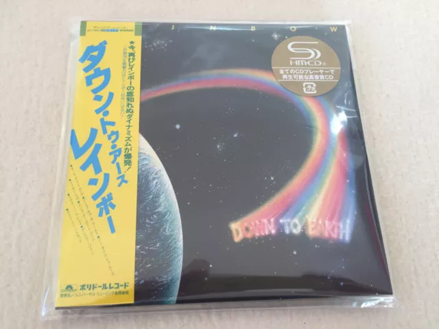 Rainbow - Down To Earth - Japan Mini Lp Shm 2 Cd - Uicy-75056/57 Deluxe Edition