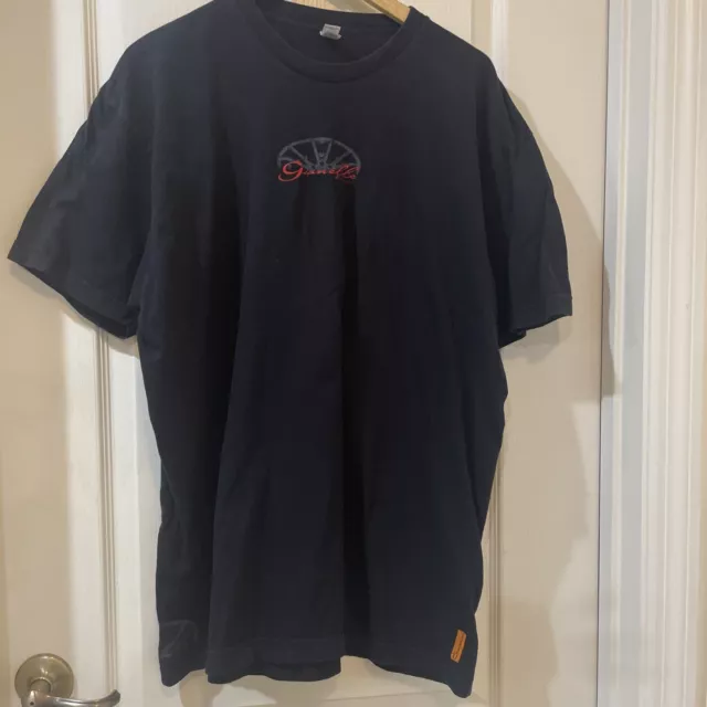 Mens American Apparel “Giovanna wheels” Black 2XL Vintage T-Shirt