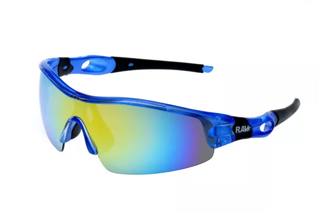 RAVS Sportbrille -Fahrradbrille -Sonnenbrille -Radbrille  mit  ALLWETTER GLAS