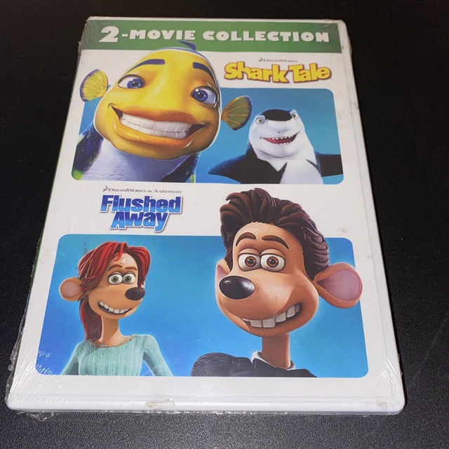 SHARK TALE / Flushed Away: 2-Movie Collection [NEW/SEALED DVD] *Free