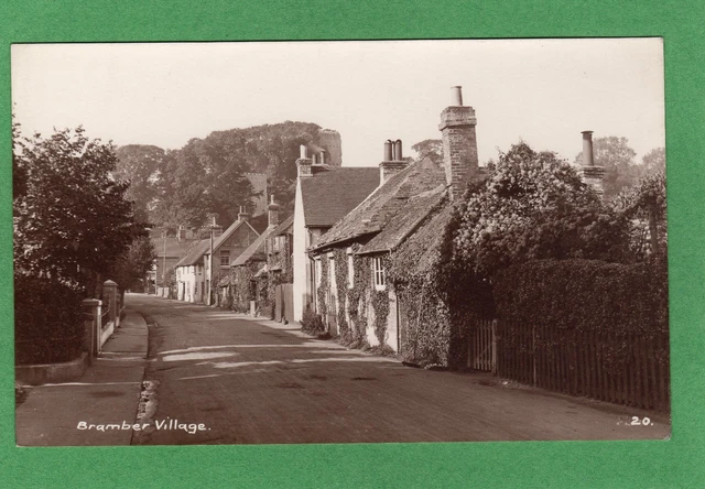 Bramber Village Nr Steyning RP PC unbenutzt Camburn Wells Ref. K931