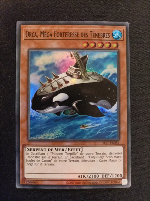 Carte Yu-Gi-Oh! Envahisseur Des Ténèbres IOC-FR111 – Secrète Rare 25e Anniv – Near Mint