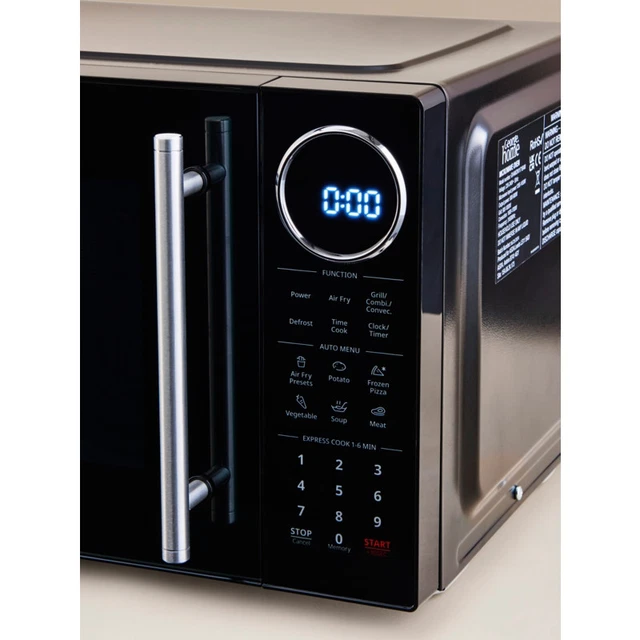 BLACK 23L DIGITAL Microwave with Air Fryer function £115.35 - PicClick UK