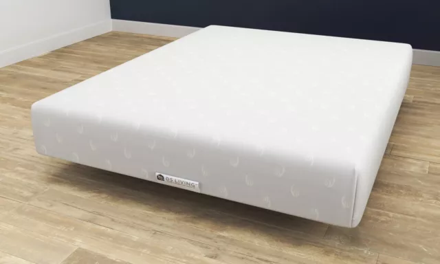 Mémoire Mousse Matelas Orthopédique Réflexe 3FT 4FT6 5FT 6FT - 10.2cm 12.7cm