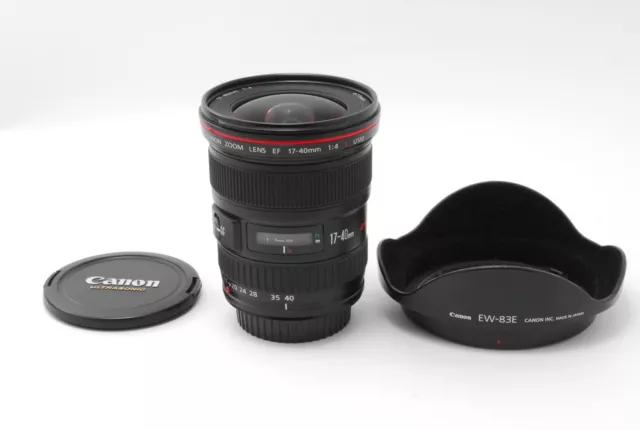 【MINT+++】Canon EF 17-40mm f/4 L USM ULTRASONIC Zoom Lens From JAPAN