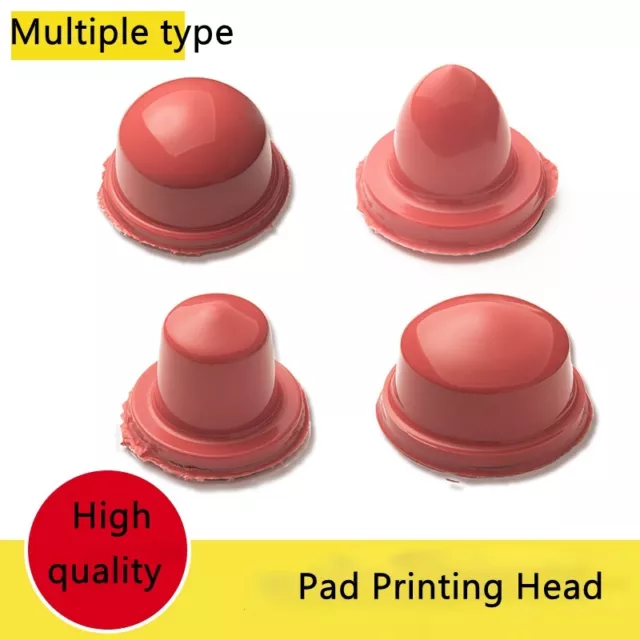 Pad Printing Rubber Head Soft Silicone Pad Tampo Printing Transferring Mouse A