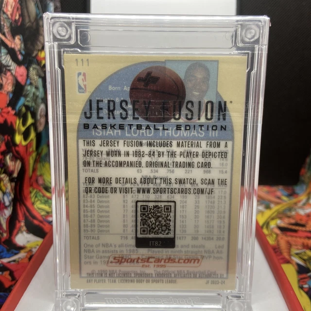 MAILLOT ISIAH THOMAS GAME D'OCCASION SWATCH fusion 202324 pistons de