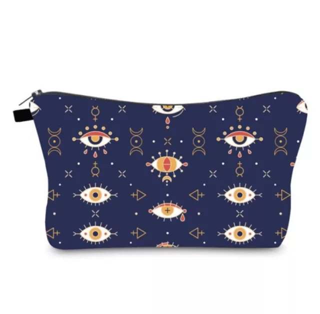 Waterproof Eye Pouch, Make Up Purse, Cosmetic Bag, Travel Bag, Mal De Ojo