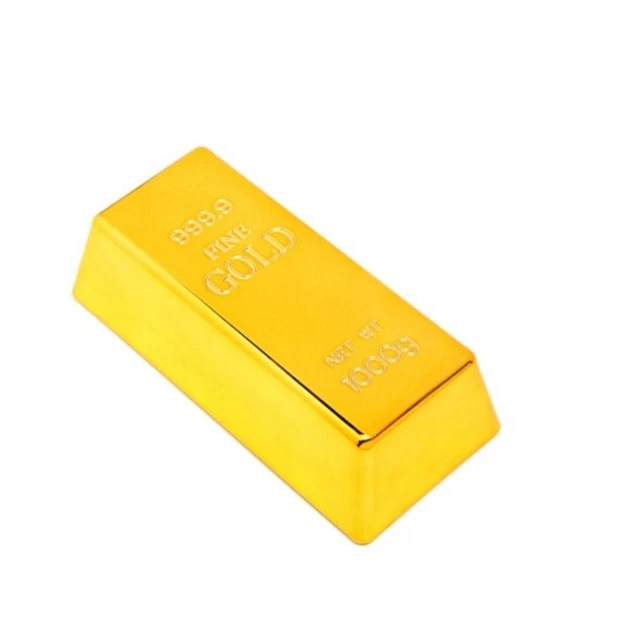 Durable Gold Bullion Door Stopper Sturdy Fake Gold Bar Office