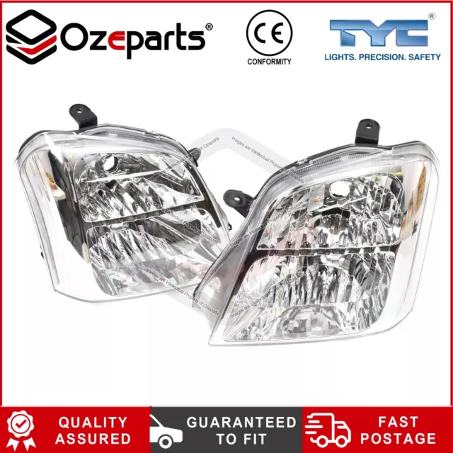 Set / Pair LH+RH Head Light Front Lamp For Holden Rodeo RA Series 1 2003~2007