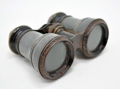 GC avec étui Opera Laiton antique Jumelles Binoculars Paris 