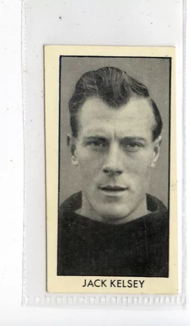 (Jd6435) THOMSON ADVENTURE, FUSSBALLSTARS, JACK KELSEY, 1957, #3