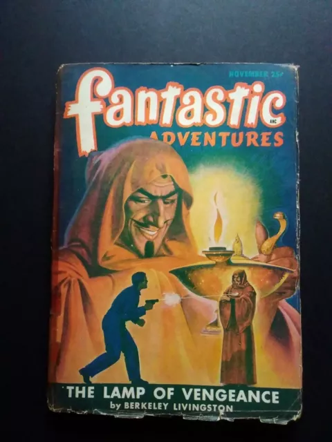 Fantastic Adventures November 1947. Pulp Magazine.