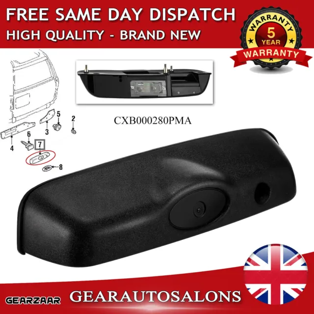 Rear Tailgate Door Handle Assembly Black for Land Rover Freelander CXB000280PMA