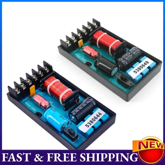 Crossover Audio 400W - Filtro Divisore Di Frequenza Per Altoparlanti, Regolazione Tweeter E Medio - Foto 9