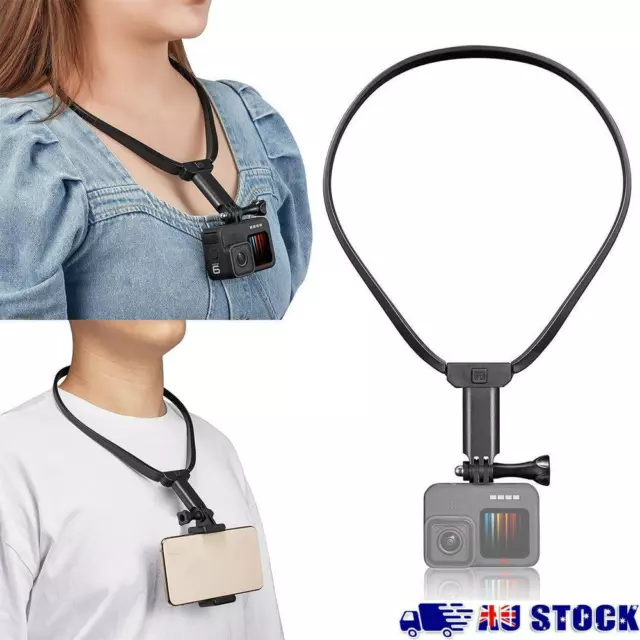 Lanyard Strap Neck Hold Mount Phone Holder For GoPro 10 9 Xiaoyi Action Camera