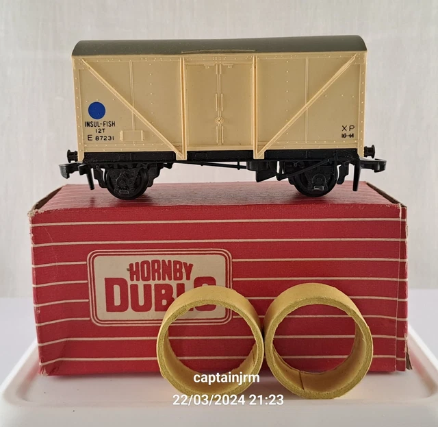 HORNBY DUBLO 4300 Blue Spot Fish Van 'Insul-Fish 12T E87231', OO Gauge ...