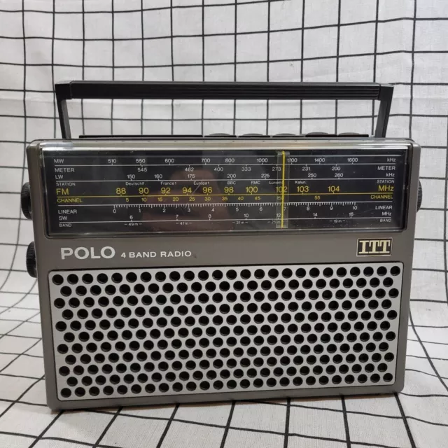 ITT Schaub-Lorenz POLO 109A radio transistor radio vintage rétro rareté