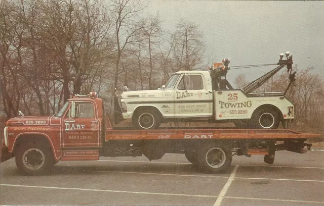 Bronx Postcard  NY NYC -   Dart Towing