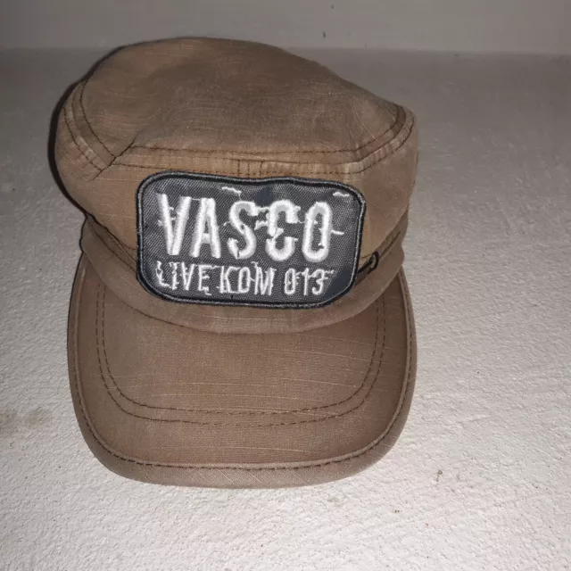 Cappello VASCO ROSSI LiveKom Concert  Tour 2013 Berretto cappellino militare