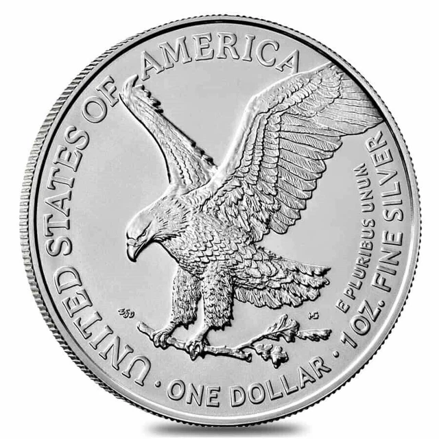 2023 American 1 oz .999 Fine Silver Eagle $1 Coin BU