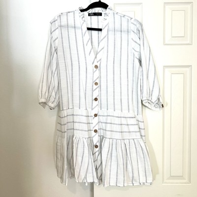 Zara Striped Mini Dress