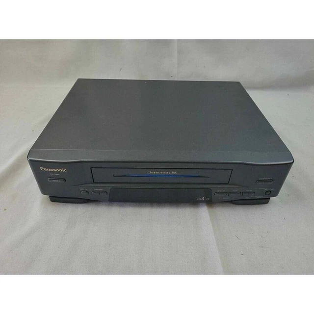Panasonic PV7401 VHS VCR Omnivision Blue Line 4 Head No Remote Tested
