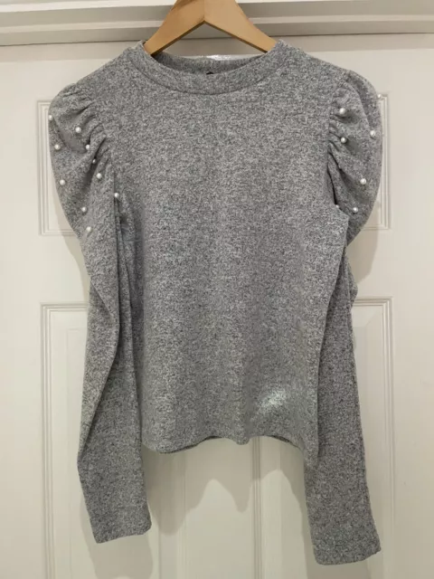 Zara beaded 2025 jumper