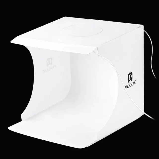 PULUZ PU5022 Photo Studio Double LED Light Highlight Mini Portable Foldable D6J4 2