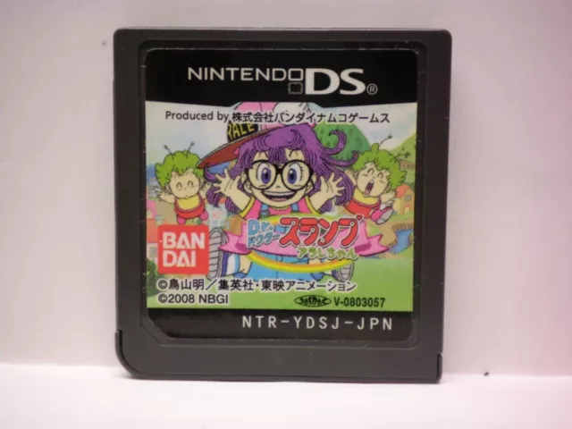 Dr. Slump and Arale-Chan Nintendo DS NDS Japanese ver Tested