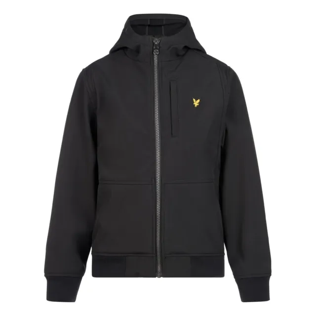 Lyle and Scott Kids Jacket Outerwear Softshell Hooded Zip