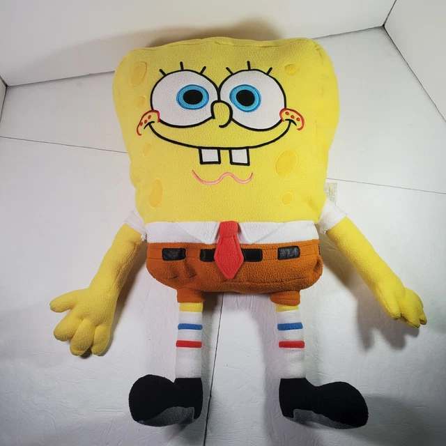 SPONGEBOB SQUAREPANTS 24& Cuddle Pillow Large Plush Nickelodeon 2000
