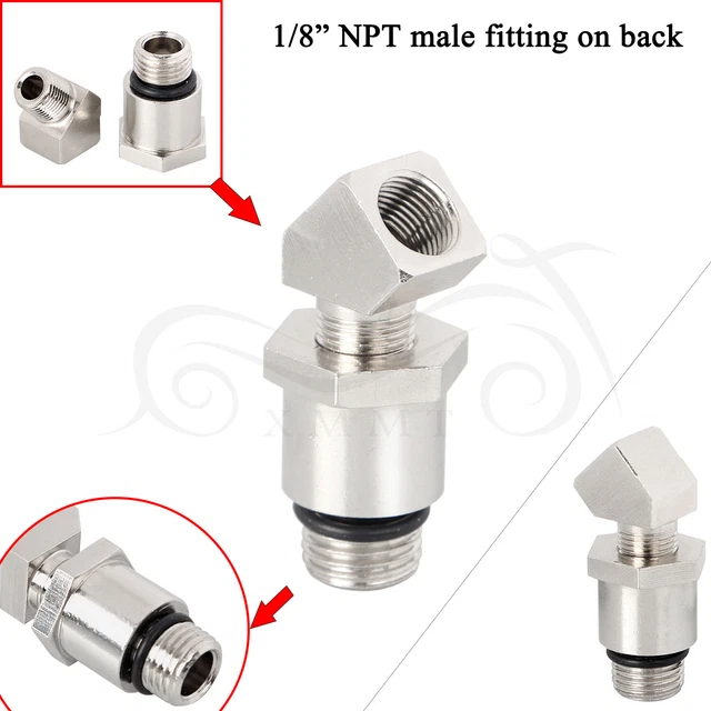 Oil Pressure Gauge Adapter Kit For Harley Dyna Wide Glide FXDWG Heritage Softail