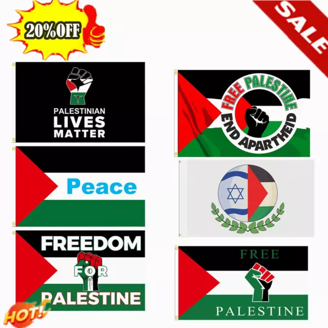PALÄSTINA PALÄSTINENSISCHE FLAGGE -Free Palästina National NEU EUR 5,85 -  PicClick DE