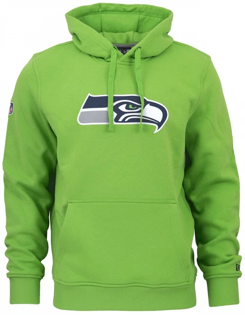 New Era - NFL Seattle Seahawks Logo Squadra Felpa con Cappuccio