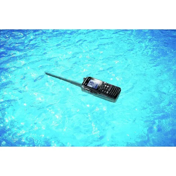 Standard Horizon HX890BK Handheld VHF Black Floating 6W Class H Two-Way Radio 3