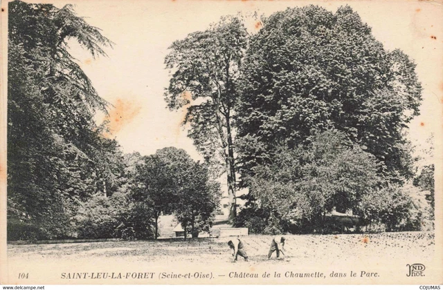95 - SAINT LEU LA FORET - S08029 - Ch�teau de la Chaumette - Dans le Parc - L14