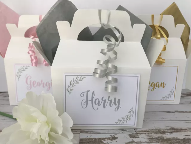 Scatola bomboniere matrimonio bambini personalizzata scatola regalo attività alloro