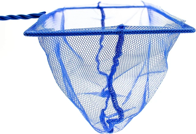 PENN-PLAX Quick-Net Aquarium Fish Nets – Durable, Strong, and Safe – Color May V