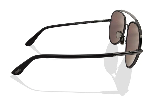 Tom Ford FT0748 Curtis Occhiali da sole da uomo 81E viola lucido/marrone 3