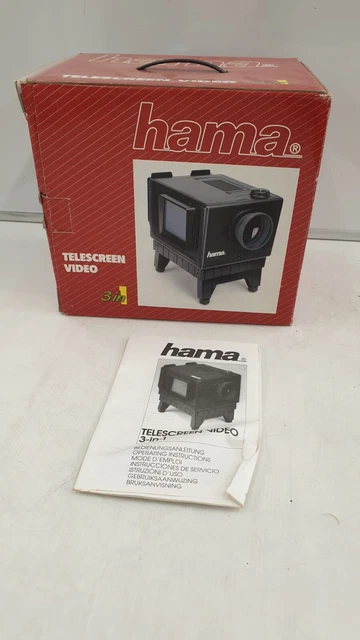 Video Telepantalla Hama 3 en 1 usado buen estado (HC1)