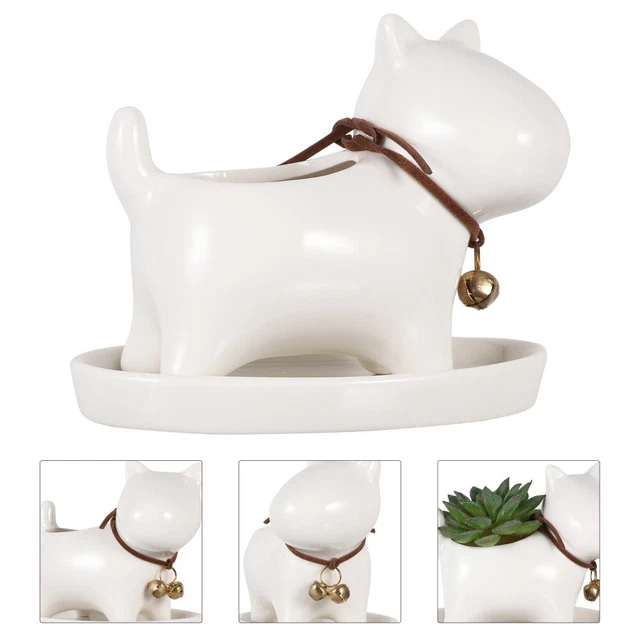 Animal Pot De Fleur En Céramique Pour Chiot Mini-pots De Fleurs Plante
