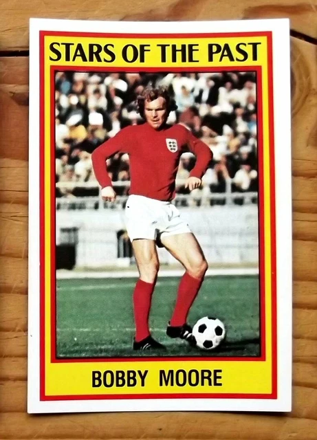 Panini Fussball 85 Sterne Der Vergangenheit Bobby Moore Nr. 377 West Scham United