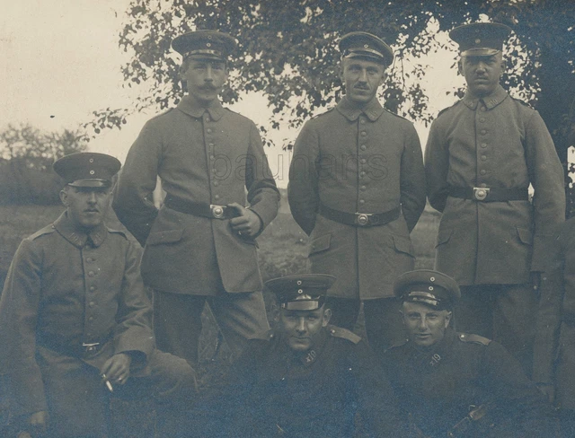 Foto-Portrait Soldaten Kragenspiegel X 19    1.WK ( M173)