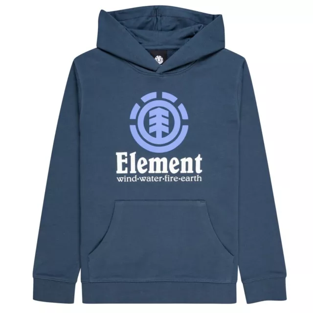 Element Vertical Midnight Navy Youth Hoodie