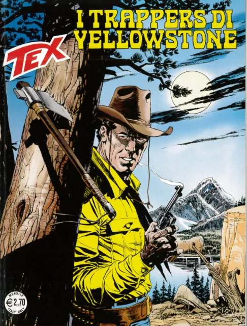 Tex I Trappers Di Yellowstone Completa La Tua Raccolta  Nuovo D'epoca Vintage