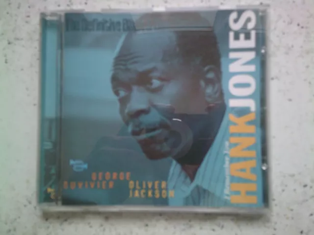 HANK JONES   I Remember You     CD    INTROUVABLE